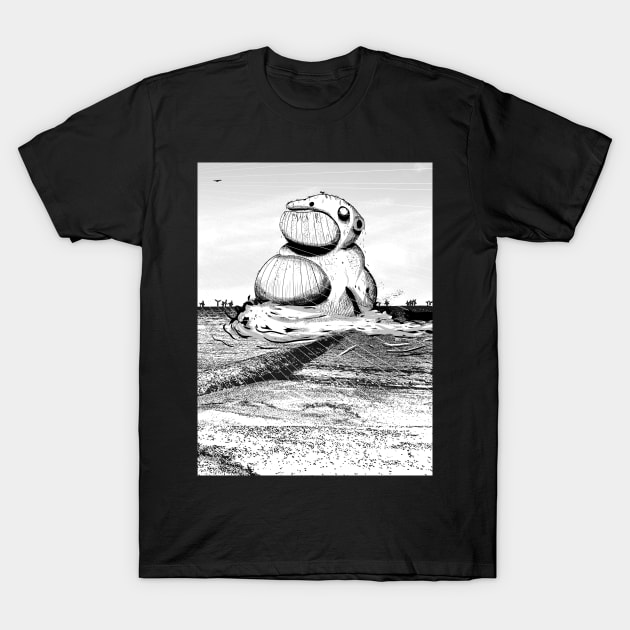 Whale Wayfarer T-Shirt by mrbitdot